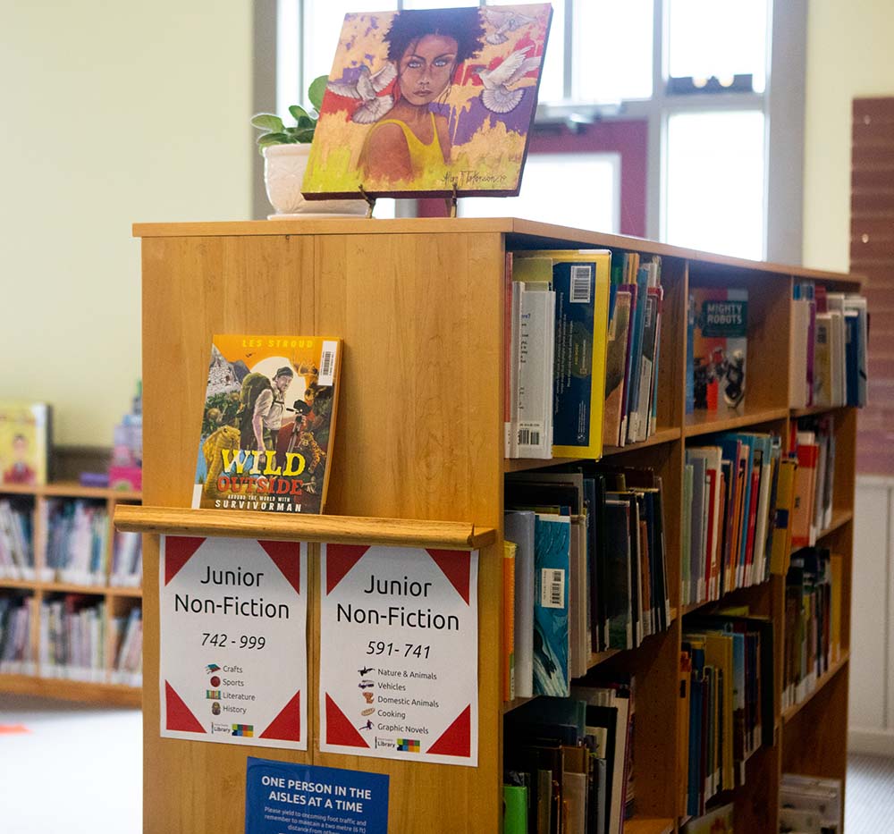 Alice Munro Branch interior