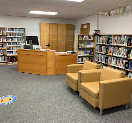 Kirkton-interior Alice Munro branch interior