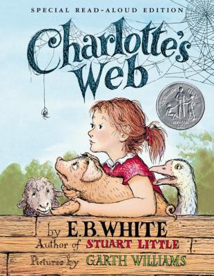 love reading Charlotte's Web book cover