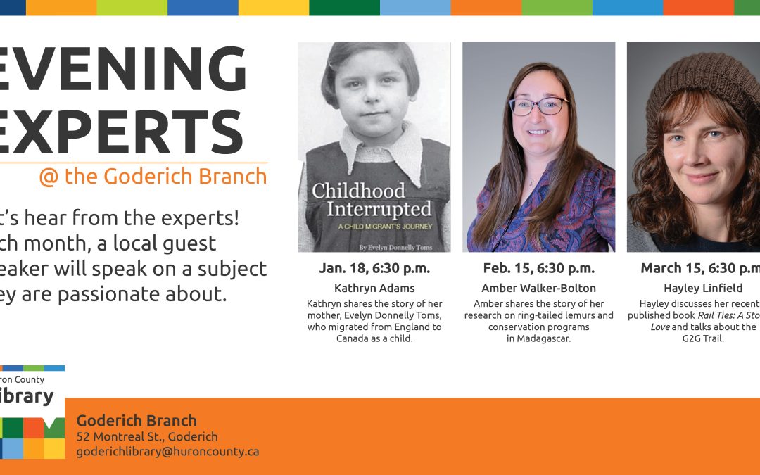 Evening Experts: Childhood Interrupted – Goderich Branch