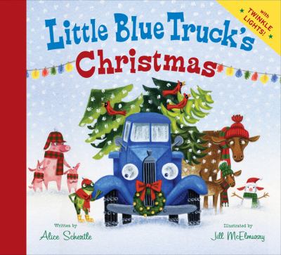 blue Book cover of Little Blue Truck's Christmas