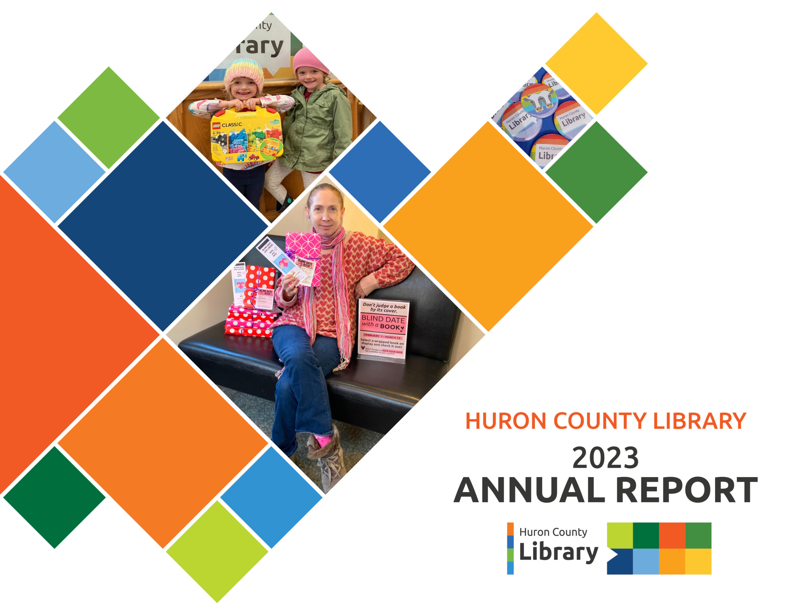 Cover image of the 2023 Huron County Library annual report