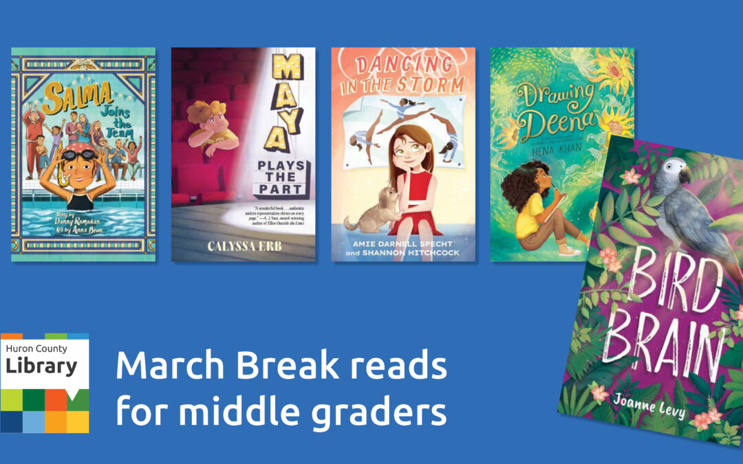 March Break reading recommendations for middle graders