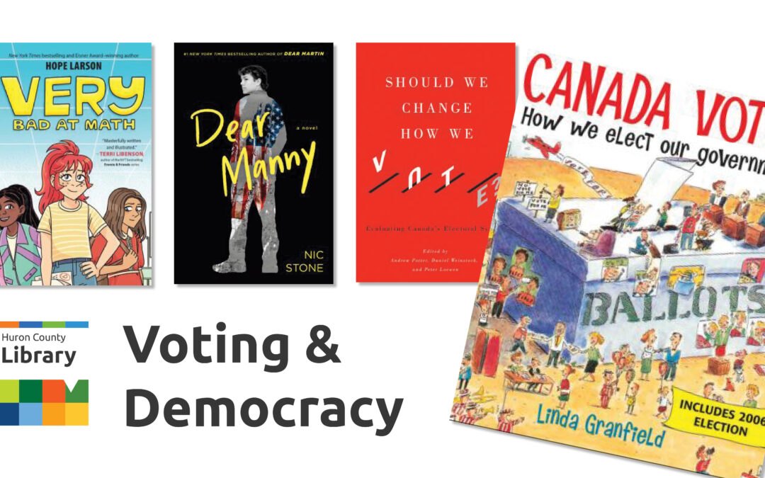 Books to support the importance of voting and democracy