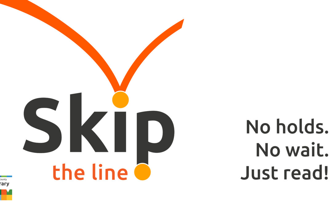 Illustration of a red bounce line with text promoting Skip the Line