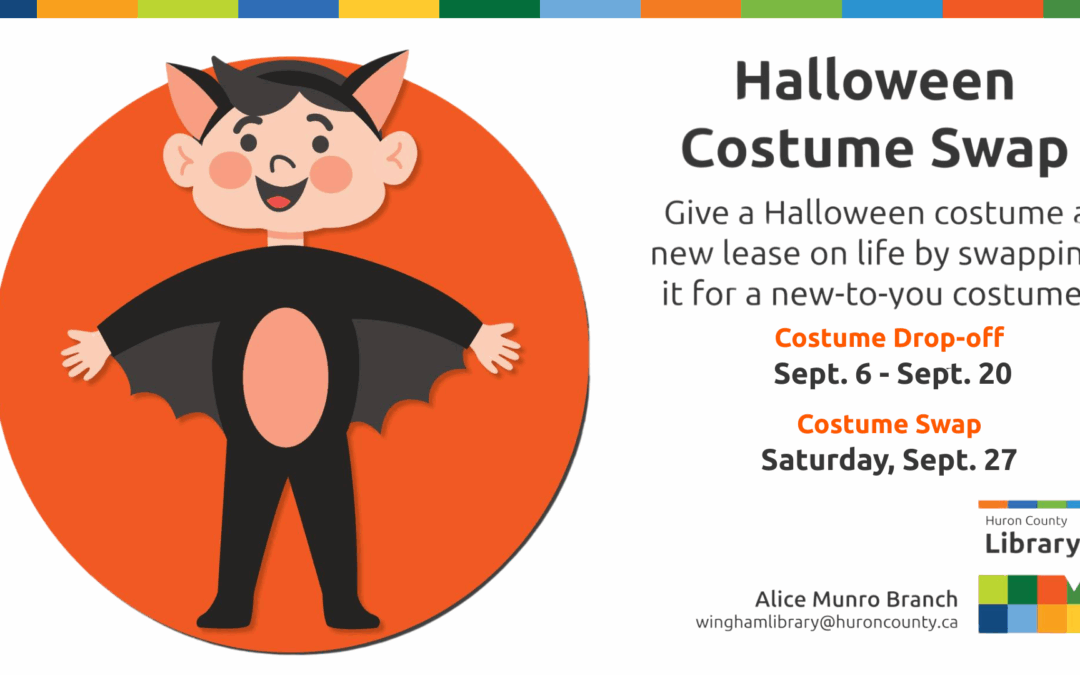 Halloween Costume Swap – Alice Munro Branch, Wingham