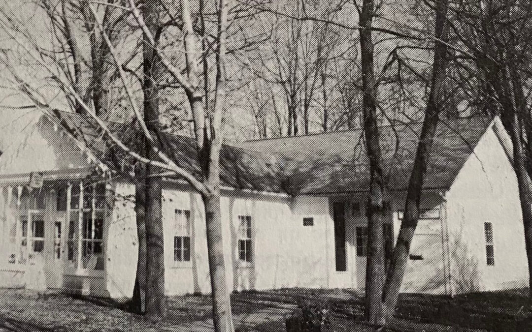 Black and white image of the former Bayfield Branch